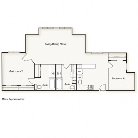 Two Bedroom Two Bath